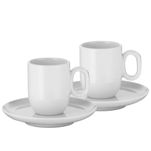 فنجان و نعلبکی دبلیو ام اف مدل WMF Barista Espresso مجموعه 2 عددی