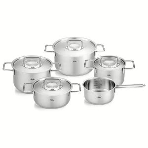 سرویس قابلمه 9 پارچه فیسلر مدل FISSLER PURE STEEL