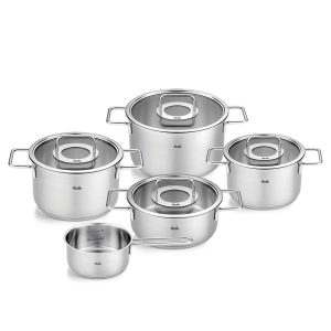 سرویس قابلمه 9 پارچه فیسلر مدل FISSLER PURE GLASS